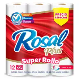 Rosal Plus Papel Higiénico Súper Rollo