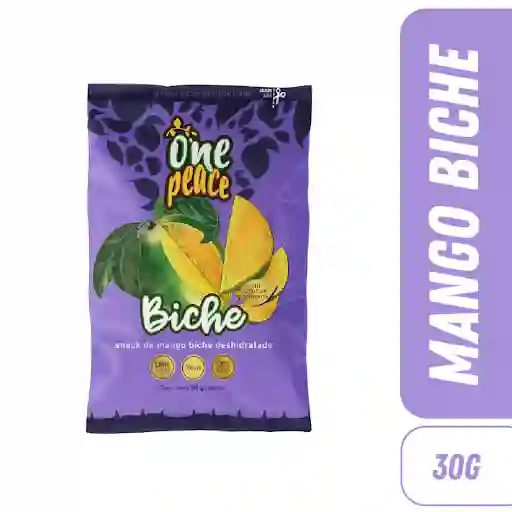 One Peace Snack de Mango Biche Deshidratado