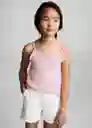 Top Bimba Rosa Talla 08 Niñas Mango