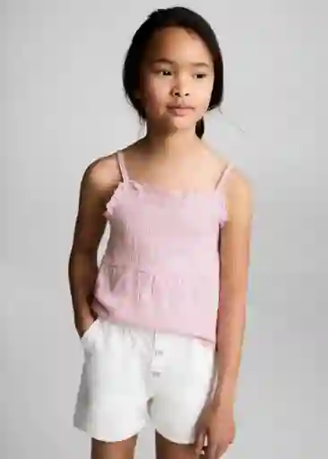 Top Bimba Rosa Talla 08 Niñas Mango