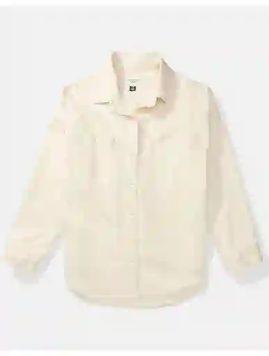 Camisa Mujer Blanco Talla XS/S American Eagle