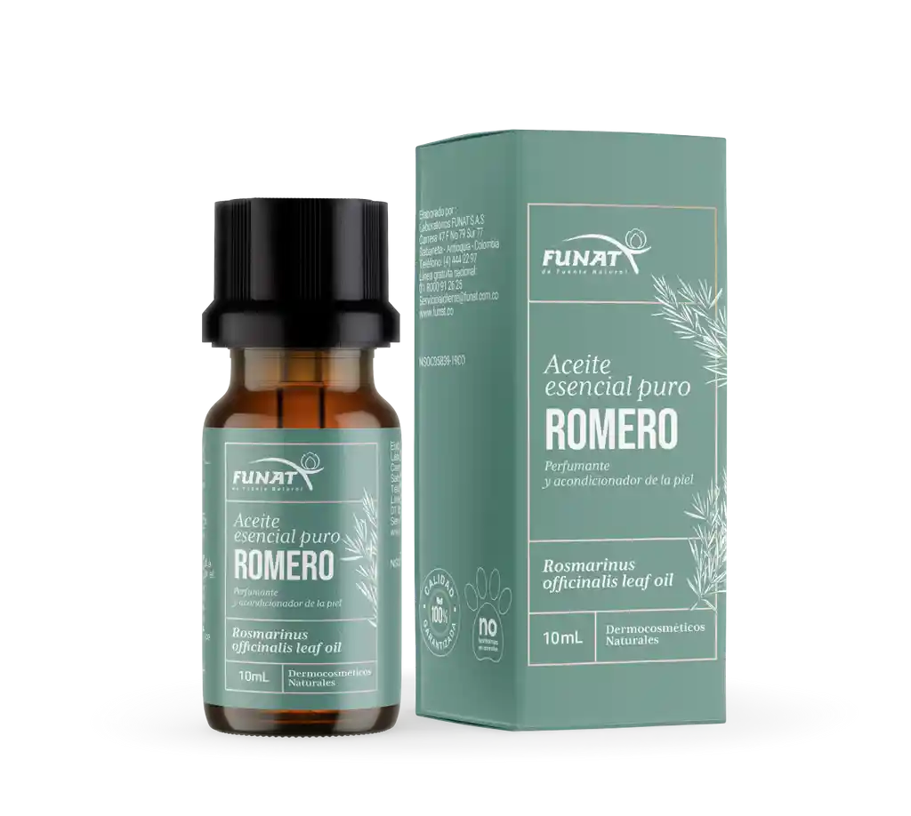 Funat Aceite Esencial Puro de Romero