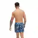 Pantaloneta Digital Printed Leisure 16 Pulgadas Hombre Azul-xxl