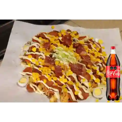 Salchipapa Especial 1-2 Personas +CocaCola Org 1.5L