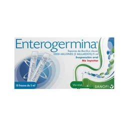 Enterogermina  suspension oral 2b/5mL x 10 BOT