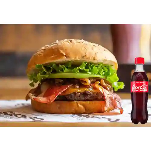 Combo Hamburguesa Bacon Cheese + Coca-Cola