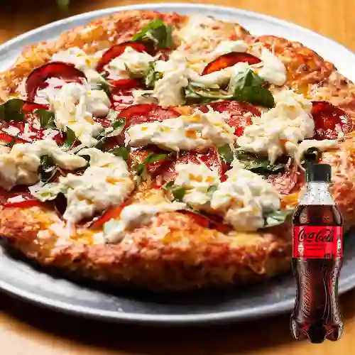Combo Promo Stracciatella Mediana +Cocacola S/az 400ml