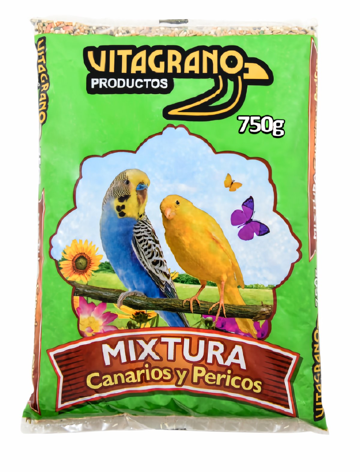 Vitagrano Mixtura para Canarios y Pericos 750 g