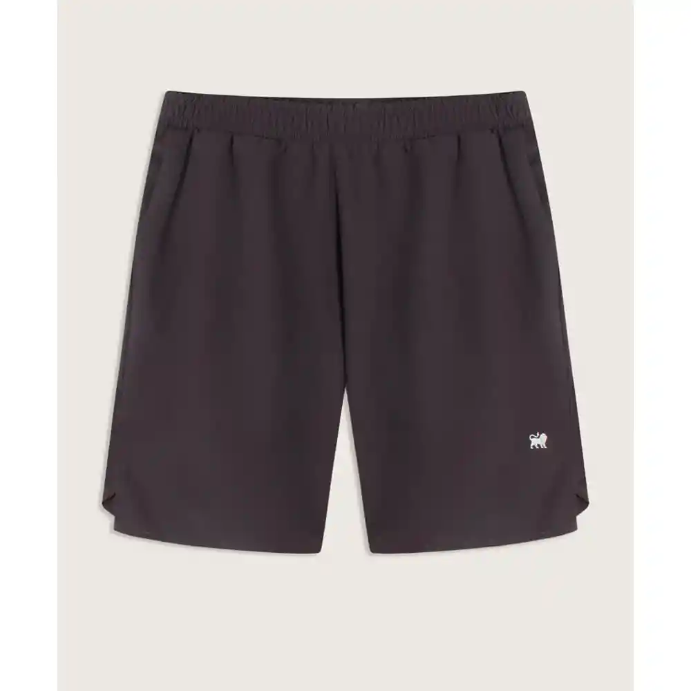 Bermuda Unicolor en Plano Con Abertura en Lateral Hombre 44100318 Talla L