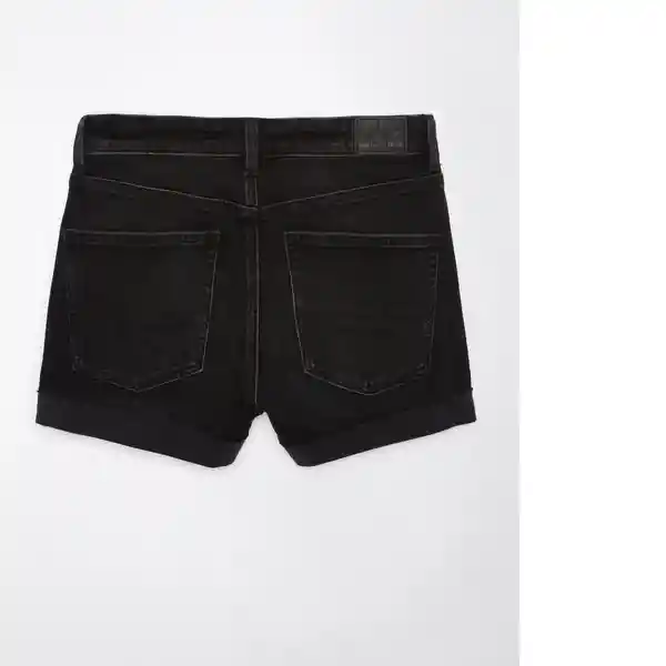 Short Mujer Negro Talla: 2 American Eagle