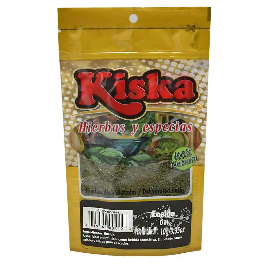 Kiska Eneldo Deshidratado