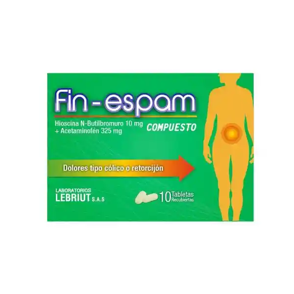 Fin-Espam Compuesto (10 mg) 10 Tabletas