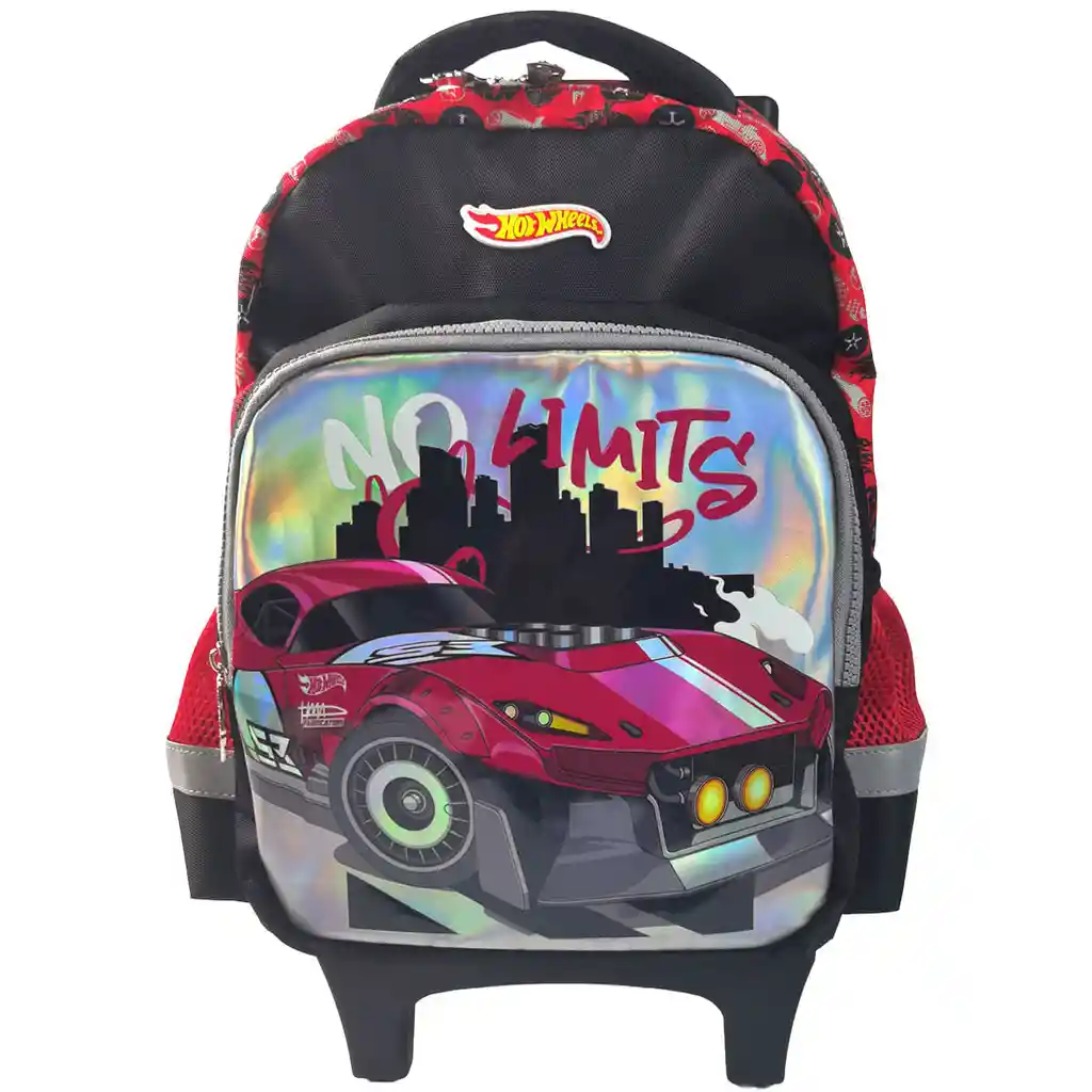 Morral Premium Mediano Con Ruedas Hot Wheels Limits