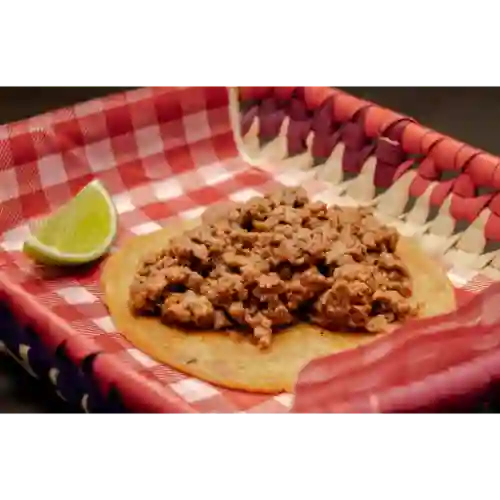 Tostada de Carne Mexicana