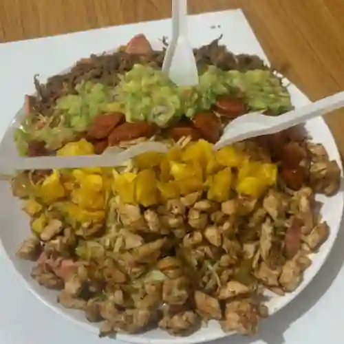Salchipapa Duo Mixta