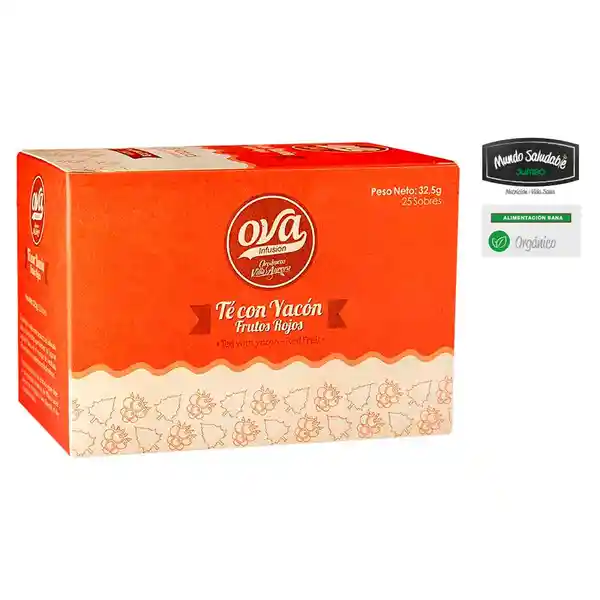 Té Yacón Villa Aurora Frutos Rojos