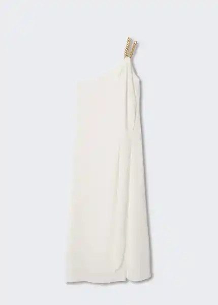 Vestido Fifi-A Blanco Talla S Mujer Mango