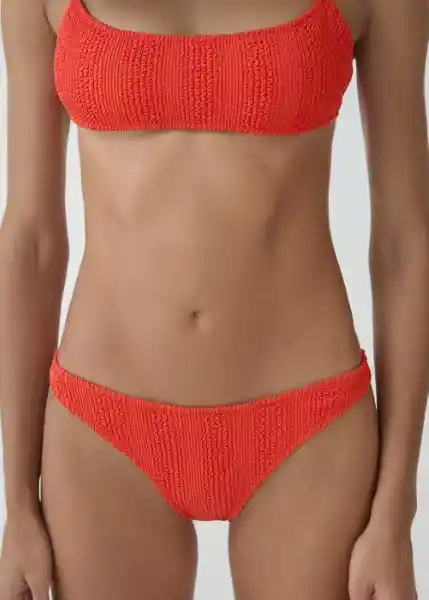 Braga Sifnos Coral Talla M Mujer Mango