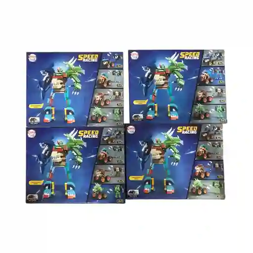Set Construccion Bloques 2 en 1 Play And Joy