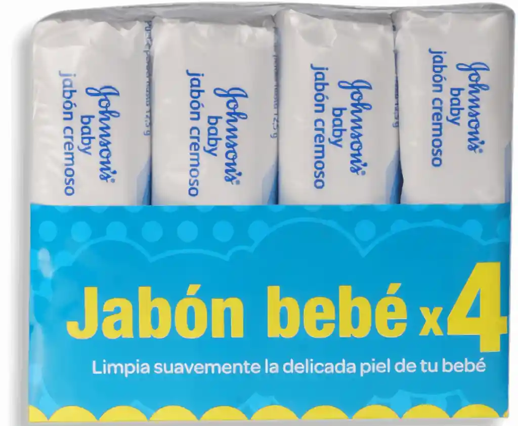 Johnson's Baby Jabón Cremoso en Barra Original
