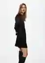 Vestido Jane3 Negro Talla S Mujer Mango