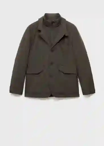 Chaqueta Milton Topo Talla M Hombre Mango