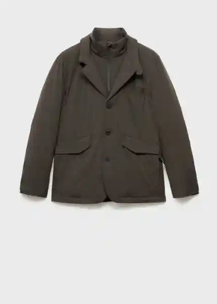 Chaqueta Milton Topo Talla M Hombre Mango