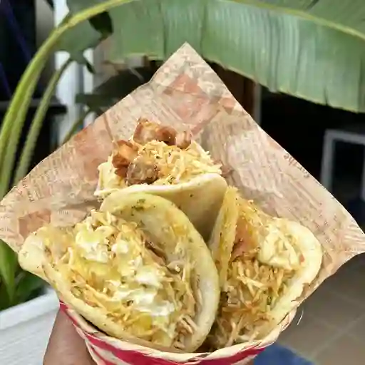 Arepa con todo