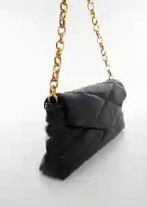 Bolso G Rain Negro Mujer Mango