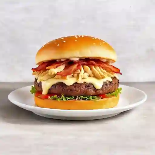 Burger romana obsequio papitas