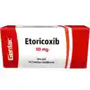 Etoricoxib 60 Mg 14 Tbs Gf