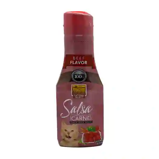 Natural Select Salsa Gatos Sabor a Carne