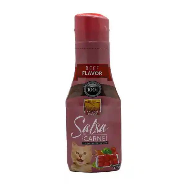 Natural Select Salsa Gatos Sabor a Carne