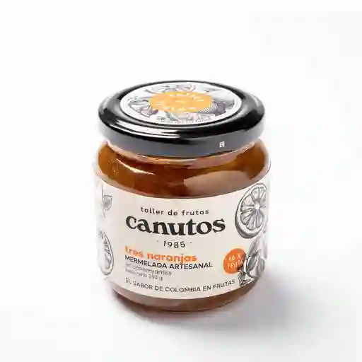 Mermelada de tres naranjas 240 g.