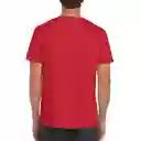 Gildan Camiseta Adulto Ring Spun su Rojo Talla S