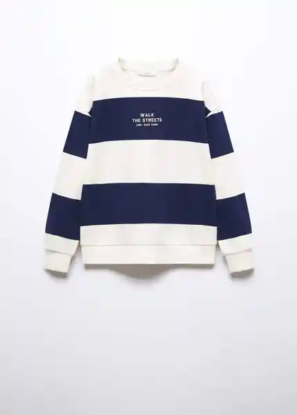 Sudadera Medford Navy Talla 12 Niños Mango