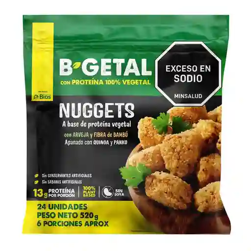 B-Getal Nugget a Base de Proteína Vegetal / 1.1 Lb