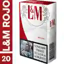 L&M Red ​x 20 Cigarrillos