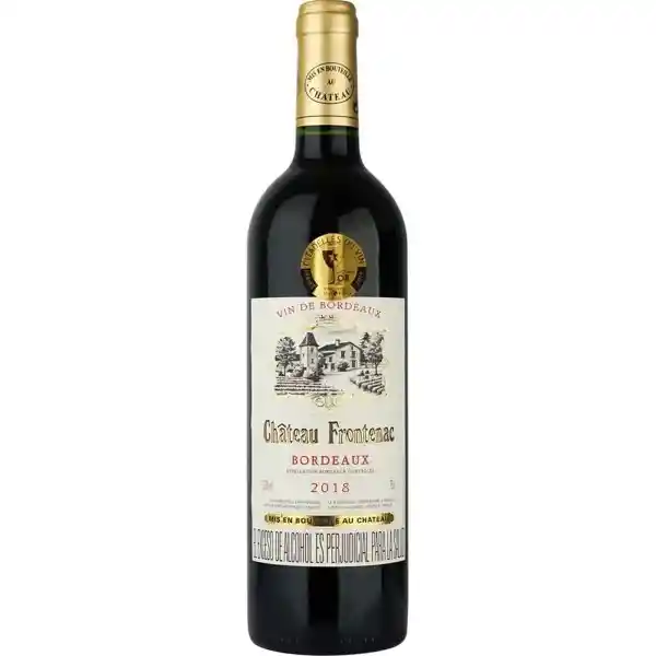 Frontenac Vino Tinto Bordeaux Chateau