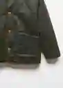 Abrigo Anorak William Khaki Talla 69 Niños Mango