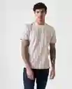 Camiseta Hombre Azul Talla M 842G022_AZU193964 Americanino