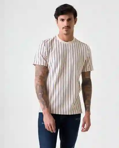 Camiseta Hombre Azul Talla M 842G022_AZU193964 Americanino