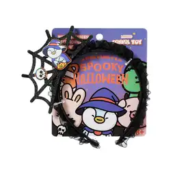 Diadema Serie Mini Family Halloween Telaraña Miniso