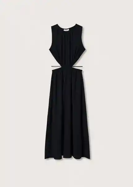 Vestido Willow Negro Talla Xs Mujer Mango