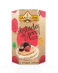 Sanissimo Galleta Tostada de Arroz Integral