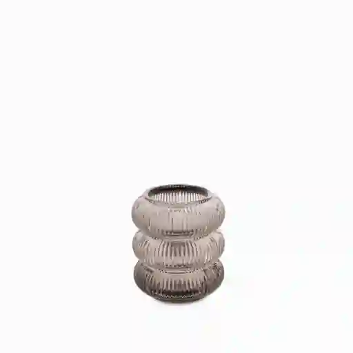Candelabro Aros Gris Ambiente Gourmet