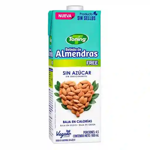 Toning Bebida Almendras Sin Azúcar