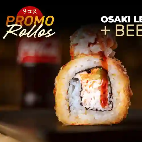 Osaki + Bebida Embotellada Gratis