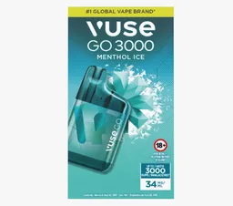 Vuse Go Vapeador 3000 Menthol Ice