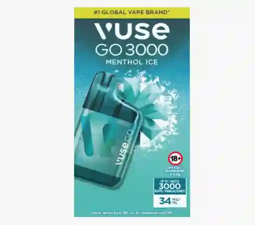 Vuse Go Vapeador 3000 Menthol Ice